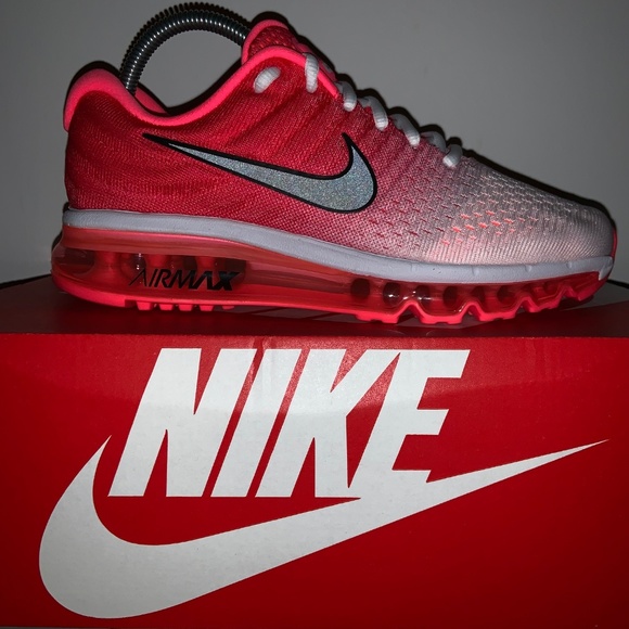 Nike Women's Air Max 2017 Running Shoes Hot Punch - Picture 8 of 8